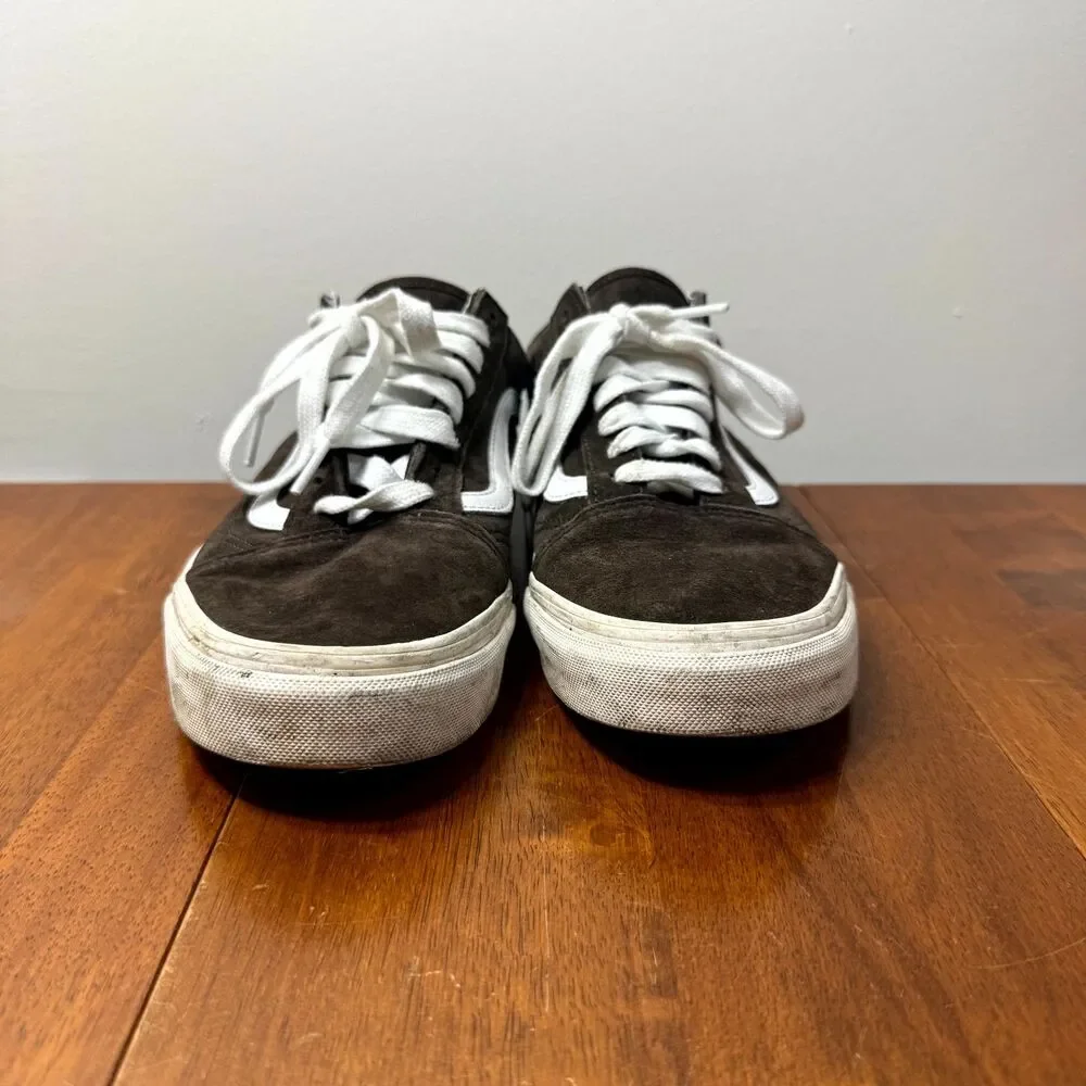 Vans HEIQ Eco Dry Water Repellent Brown Sneakers‎ Womens Size 9.5